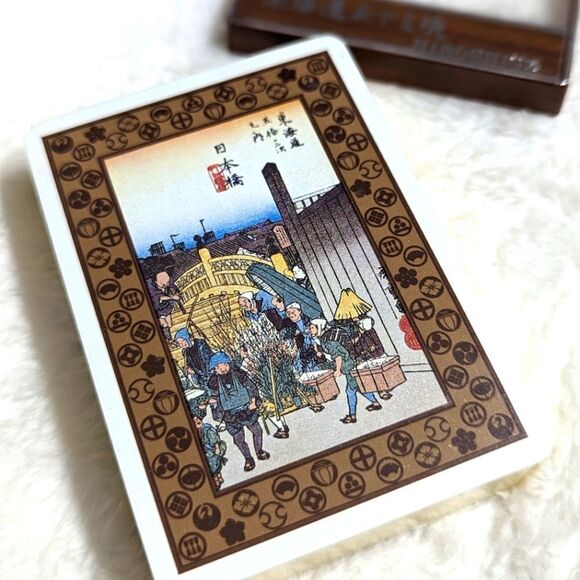 NIB Vintage Japanese Hiroshige Playing Cards - Original Packaging - Picture 5 of 7